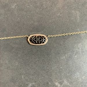 Kendra Scott Black pendant necklace